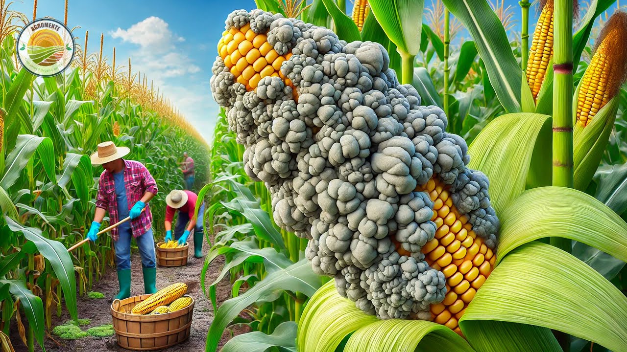 Cómo Se Cosechan Y Producen El Huitlacoche En Una Granja En México