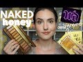 NEW Urban Decay NAKED HONEY 🍯 | Swatches, Comparisons + Tutorial