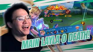 THE POWER OF LAYLA 100% WINRATE IN MPL!! - Mobile Legends