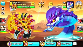 Dragon City: High Destiny Dragon | NEW League Battle 400 [MAX LEVEL] 😱 screenshot 2