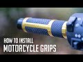 Comment installer des poignes de moto  rapide et facile 4k