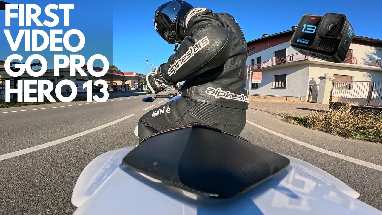 FIRST VIDEO | GO PRO HERO 13 | 3 VIEWS | ZBIKERS - YouTube