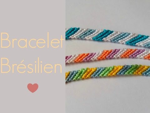 DIY Bracelet Brésilien Facile ou Bracelet de l\u0027Amitié.