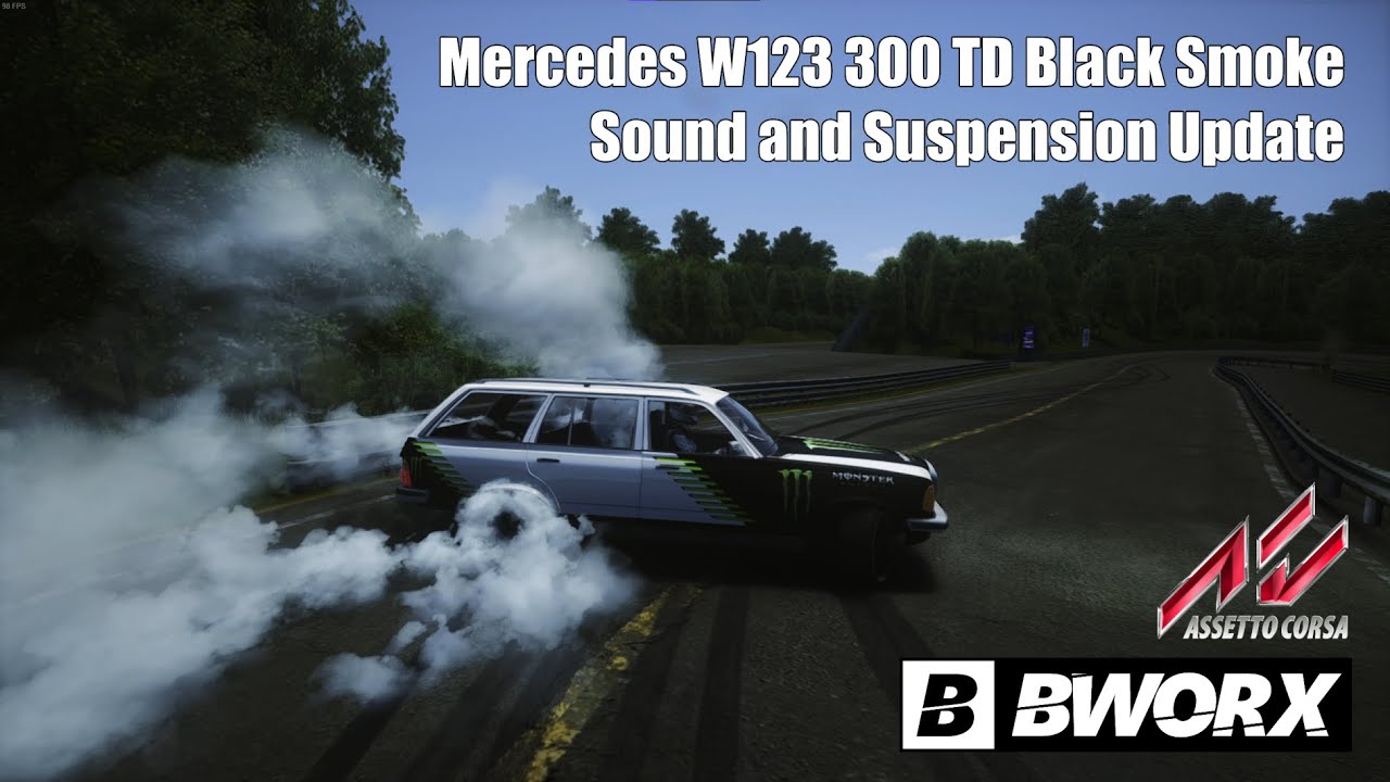 Assetto Corsa Mercedes Benz S203.5 Black Smoke Edition replica - Black  Smoke Ltd