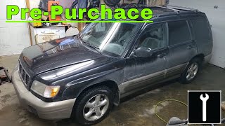 Subaru pre purchase inspection, common problems