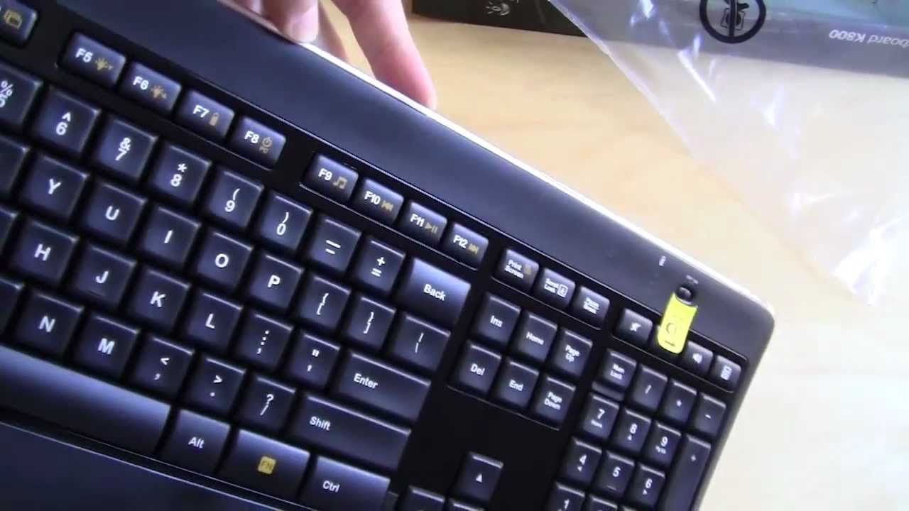 Logitech Illuminated Keyboard & - YouTube