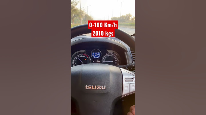 ISUZU MuX 0-100 acceleration 🔥🔥 #shorts #youtube #youtubeshorts
