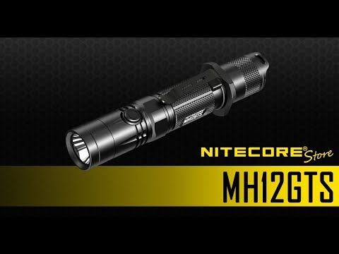 NITECORE MH12GTS 1800 Lumen USB Rechargeable Flashlight - MH12GT Upgrade