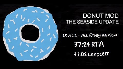 Simpsons Hit & Run Donut Mod - Level 1 (ASM) [37:24] [37:02 IGT]