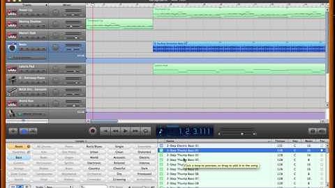 Garageband Tutorial Part 1: Working with Loops