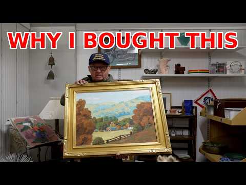 California Impressionist Painting Found in Escondido Antique Mall
