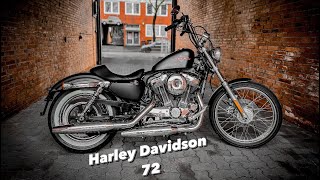 Harley Davidson Seventy Two 72 mattschwarz 2012er TÜV neu wie neu