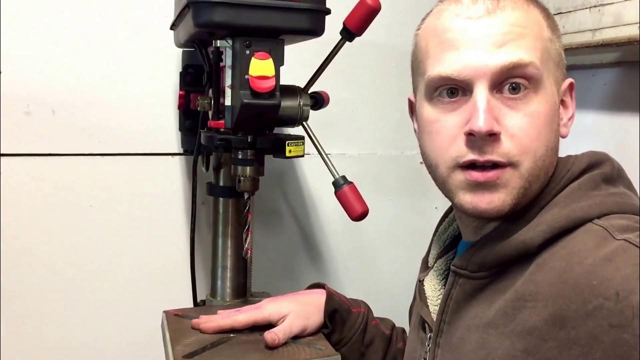 How to mount your drill press with Clean&Mean YouTube