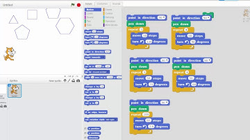 Scratch 绘制圆形