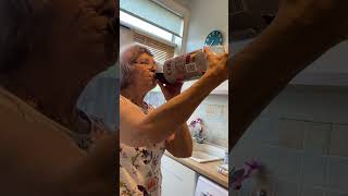 gaming fortnitememes shorts chugging grandma nanny chugs coke