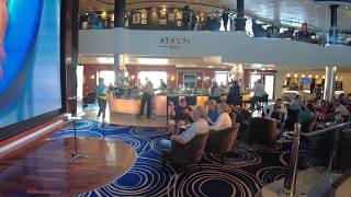 Norwegian Pearl - Atrium Bar - Deck 7