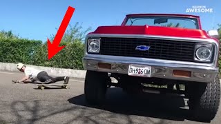 Man Glides Under Truck: Insane Talent Compilation | People Are Awesome