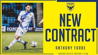 Anthony Forde signs new deal with Oxford United