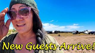 Lots Of Guest Show Up At Home Base | Off Grid Living