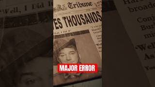 Major Error