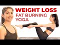POWER YOGA FOR WEIGHT LOSS! Lose Belly Fat, Burn Calories, Beginners Workout with Alex!