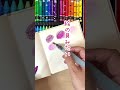 ネオカラーⅡ・絵の具みたいに使う方法 #画材 #イラスト #水彩画