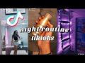 aesthetic Night Routine Tiktok Compilations | Green Jeen