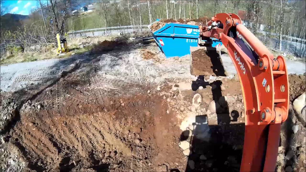 More Digging Kubota KX41-3v Excavator and Drainage
