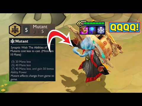 ZILEAN ĐỘT BIẾN GIẢM MANA | SPAM QQQQ! | DTCL MÙA 6.5