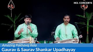 Amazing Pakhavaj Rela By Gaurav Shankar Upadhayay Saurav Shankar Upadhayay - Hcl Concerts
