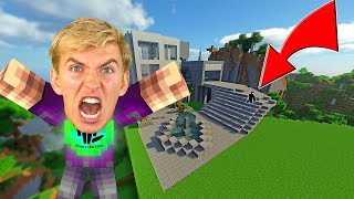 Who Broke Into My NEW MINECRAFT MANSION!? (Hacked)