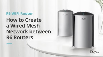 EasyMesh | How to Create a Wired Mesh Network between Reyee R6 Routers