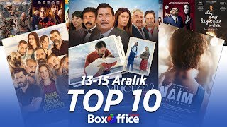 En Çok İzlenen 10 Film (13 - 15 Aralık 2019)