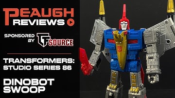 Video Review: Transformers Studio Series 86 - Dinobot SWOOP