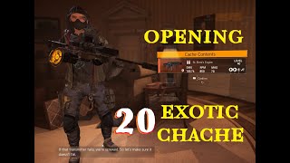 Tom Clancy's The Division 2 - Opening 20 EXOTIC CHACHE