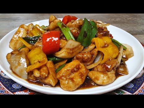 Mongolian Chicken - Step by Step - Episode 1027