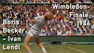 Wimbledon Finale 1986  Boris Becker  Ivan Lendl