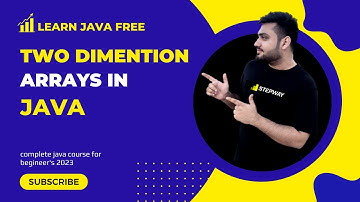 2D-Array In Java In(Hindi/Urdu) (part-1) | What Is Two Dimention Array In Java