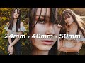 Sony G 24mm f2.8, 40mm f2.5 & 50mm f2.5 Lens Review - Photo & AF Video Comparisons