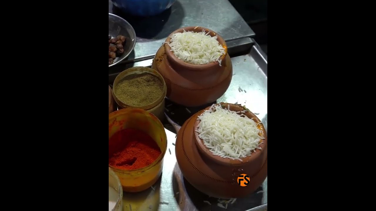Matka Chicken Biryani Shorts Food Safari India