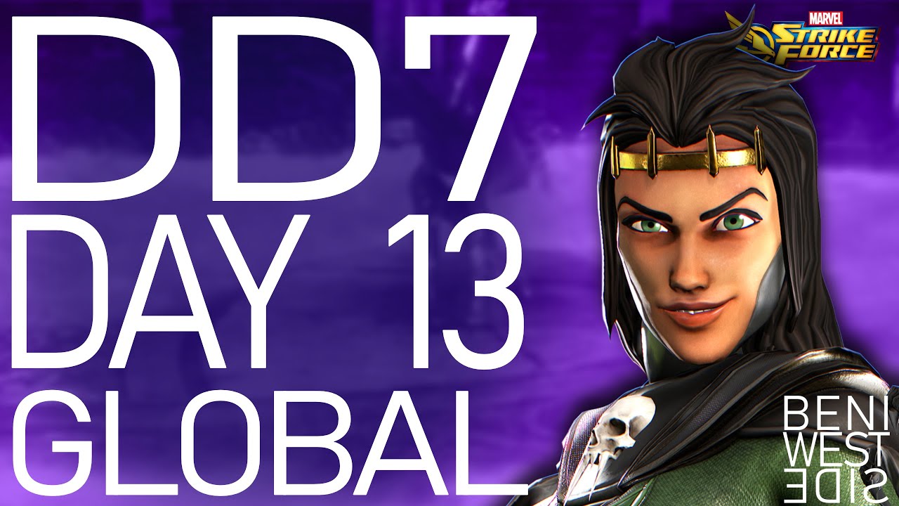 Dark Dimension 7 Day 13 Global Marvel Strike Force Youtube 