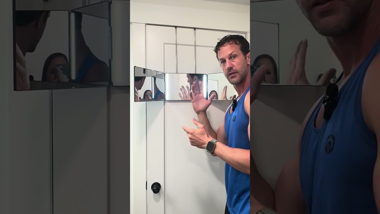 Jusron 3 Way Mirror