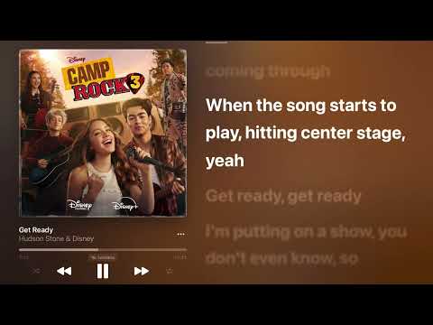 Camp Rock 3 - Hudson Stone - Get Ready (Karaoke Instrumental)