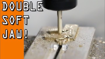 Machining the Fusion 360 Logo in Soft Jaws!  WW116