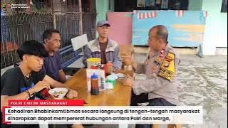 Bhabinkamtibmas Menteng Dalam Imbau Warga Jaga Kamtibmas