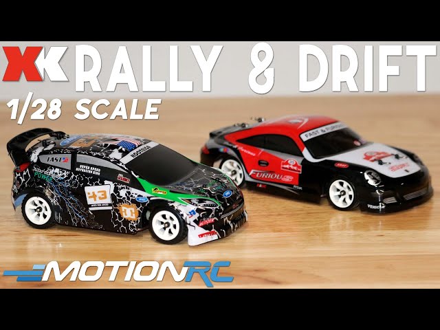 XK 1/28 Scale Rally & Drift RC Cars