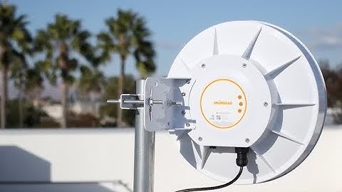 Mimosa Networks: B5 Gigabit Point-to-Point (5 GHz) Overview