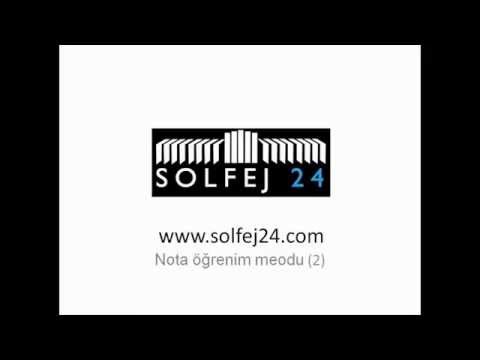 Müzik Notasi Okuma Metodu (2) - DoRemi Notalara Son ! Solfej24