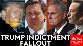 Trump Indictment Speaker Mccarthy Ron Desantis And Elon Musk React