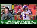 NFL Week 10 Score Predictions 2019 (NFL WEEK 10 PICKS ...